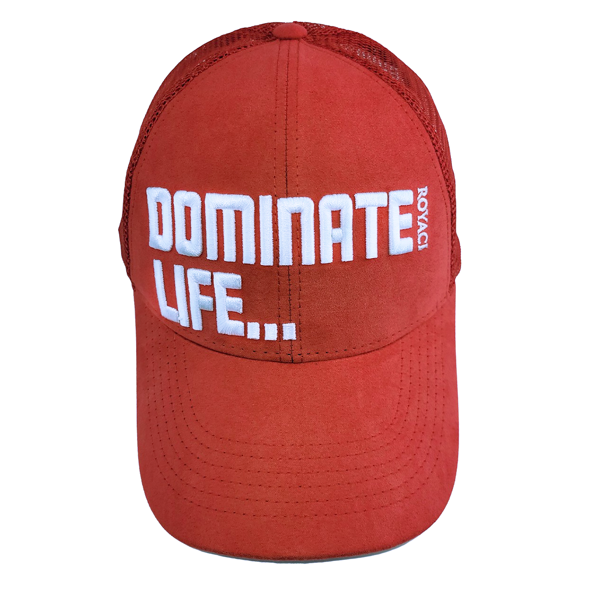 Dominate Life With Success Red Trucker Hat